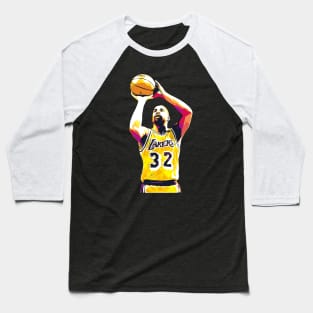 Magic Johnson Baseball T-Shirt